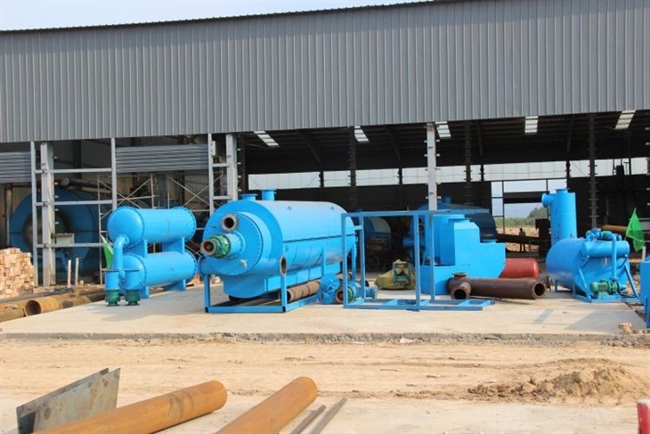 automatic waste tyre pyrolysis plant (4)
