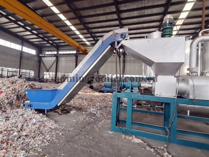 continuous plastic recycling machine (4)