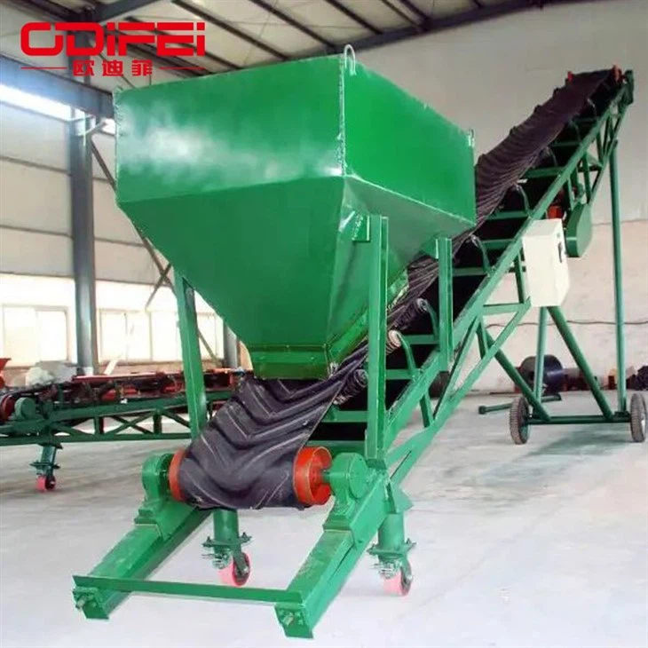 Large inclination belt conveyor (5)