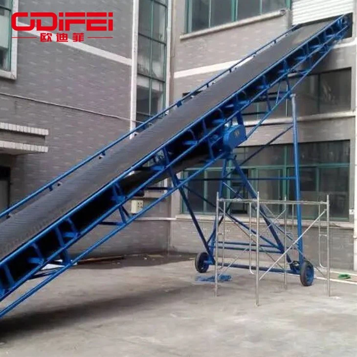 Large inclination belt conveyor (4)