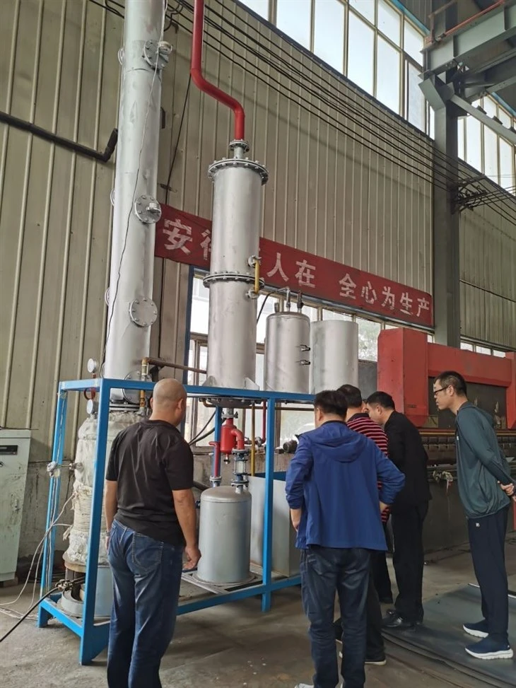 Waste lubricating oil distillation unit (3)