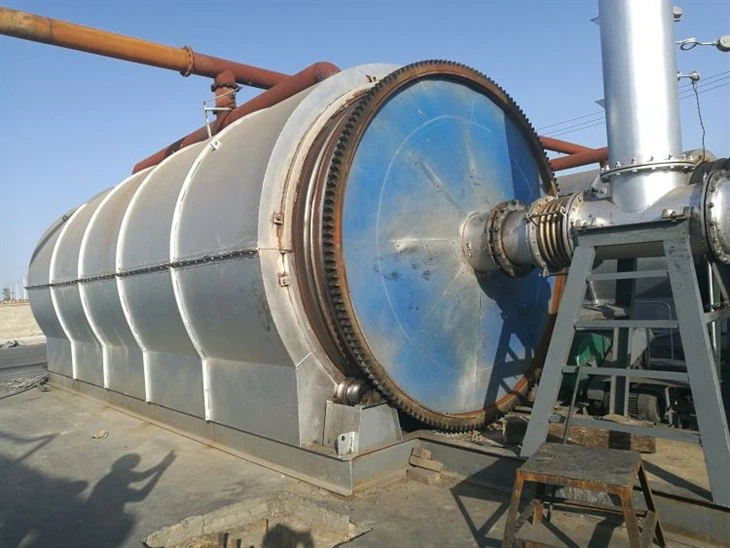 waste tyre pyrolysis plant (4)