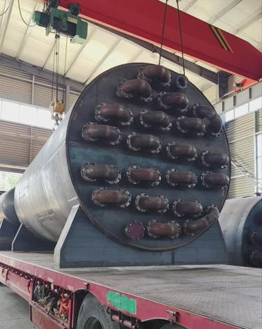 Continuous Pyrolysis Plant Condensation & Oil Storage Systems Loaded For Ship...